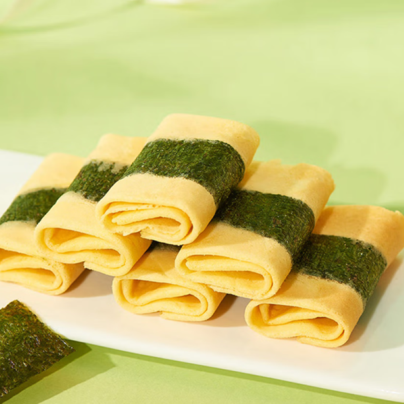 Dao Xiang Cun Rouleaux aux œufs et aux algues en boîte 66 g