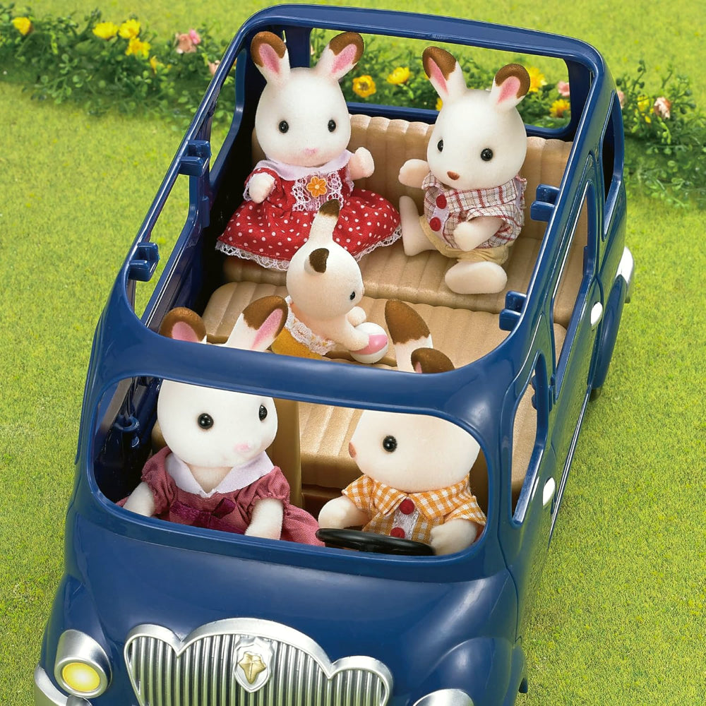 Sylvanian Families Le Monospace 7 places - Version EU avec poignée de porte à gauche
