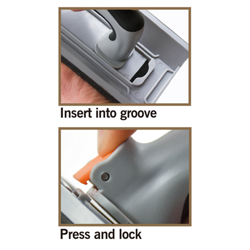 ROLLINGDOG SURFEX Kit d'outils d'angle intérieur 9 pièces, outil de ponçage d'angle pour finition précise des bords de murs, ponçage de plâtre