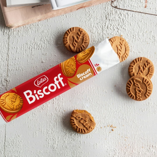 LOTUS Biscoff Biscuits Fourrés Crème Biscoff 150g