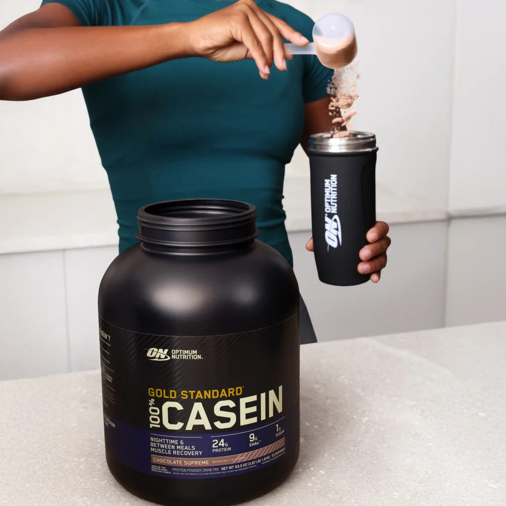Optimum Nutrition Gold Standard 100 % Caséine, Saveur chocolat suprême, 1,82 kg (55 portions)