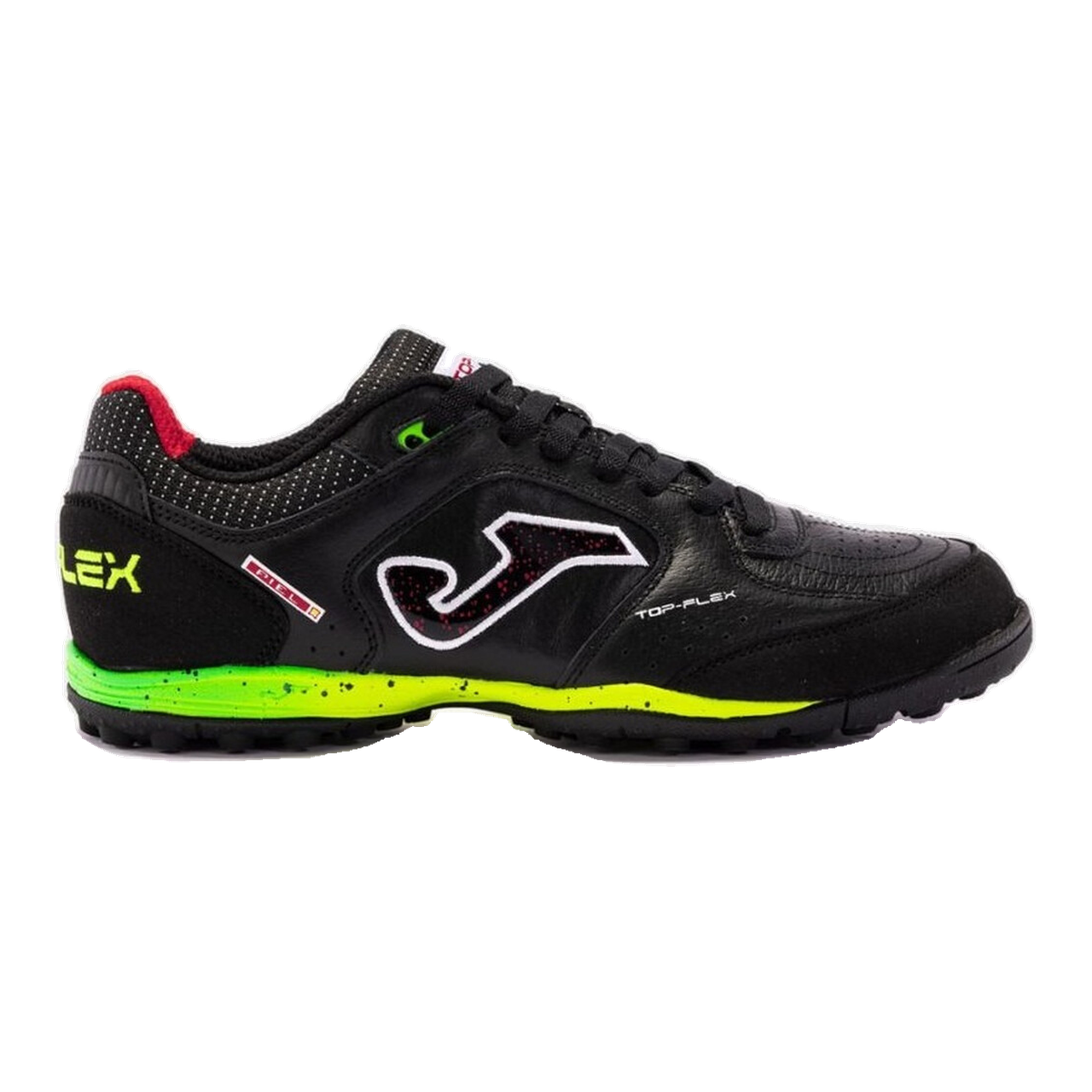 JOMA Chaussures de futsal Top Flex Turf Noir/Jaune 40