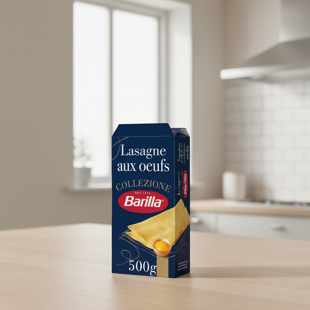 Barilla Pâtes lasagnes aux œufs 500 g