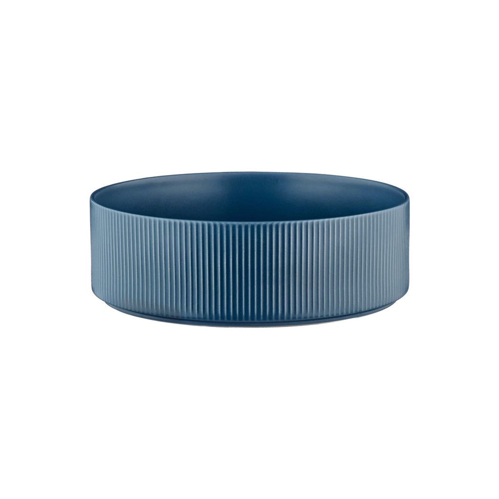 Björn Lot de 2 saladiers SCANDI Ø 21,5 cm et Ø 27,5 cm - Bleu marine