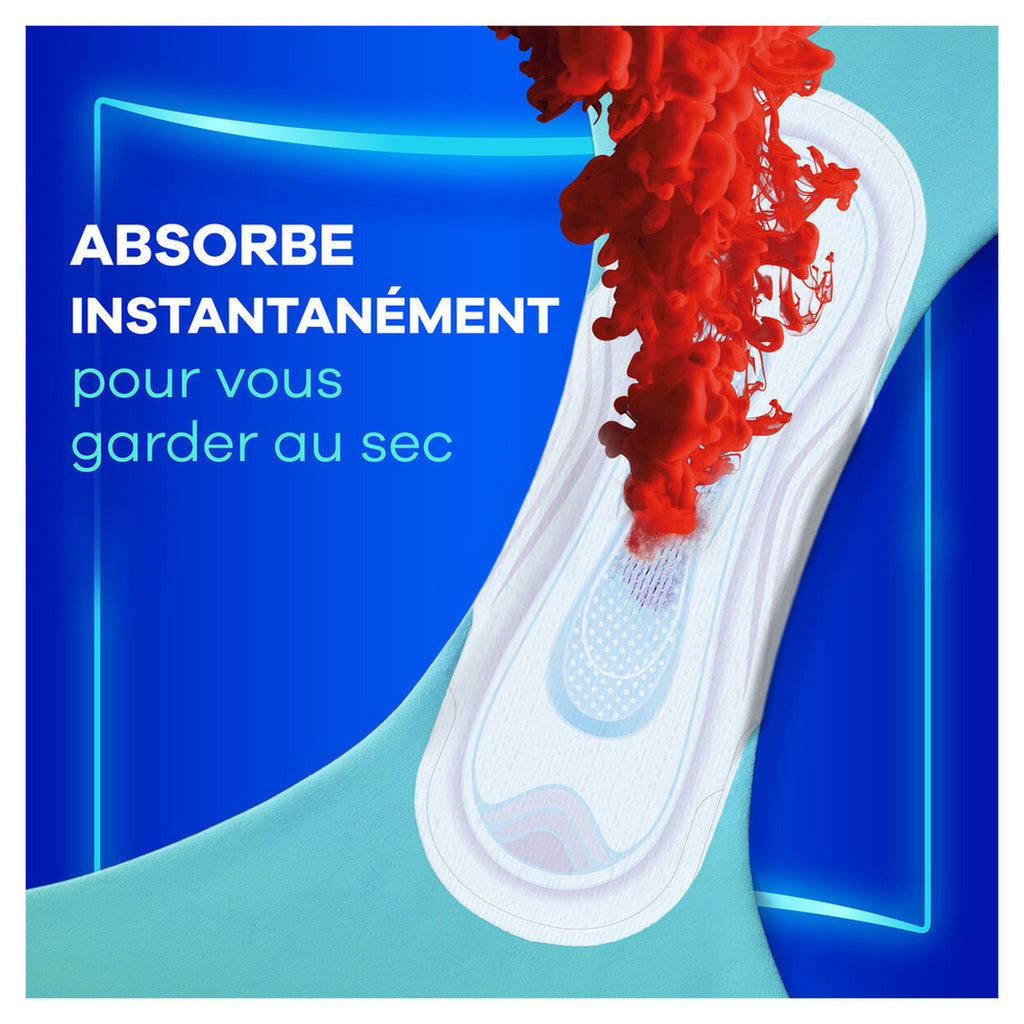 Always Ultra Serviettes Hygiéniques de Jour Longue Longueur (Taille 2) Avec Ailettes 104 Serviettes Ultra Fines Super Absorbantes (4 Paquets de 26)