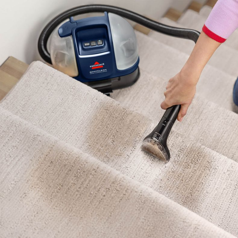 BISSELL Aspirateur Laveur Tissus SpotClean® Mini Bleu