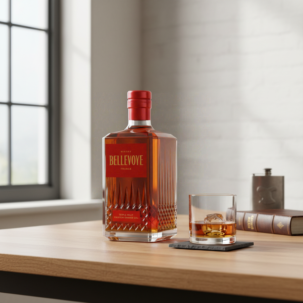 BELLEVOYE Whisky Rouge Grand Cru 43 % vol. 70 cl