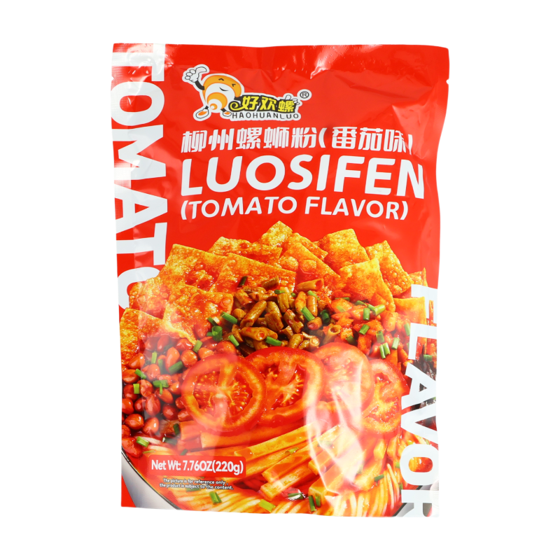 HaoHuanLuo Nouilles de riz Luosifen saveur tomate - 220 g
