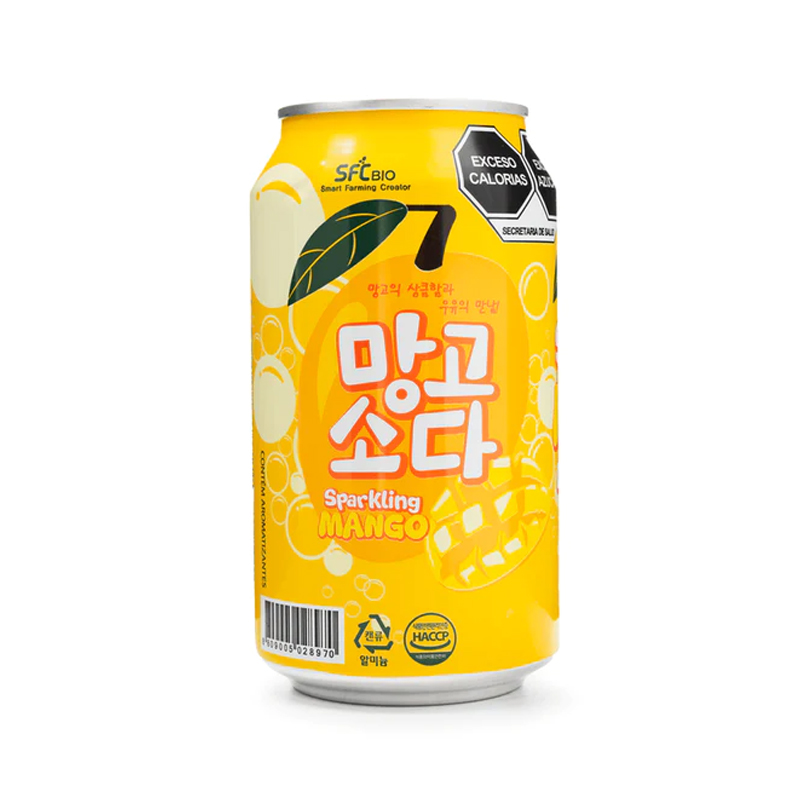 SFC Boisson coréenne-soda saveur mangue 350ml