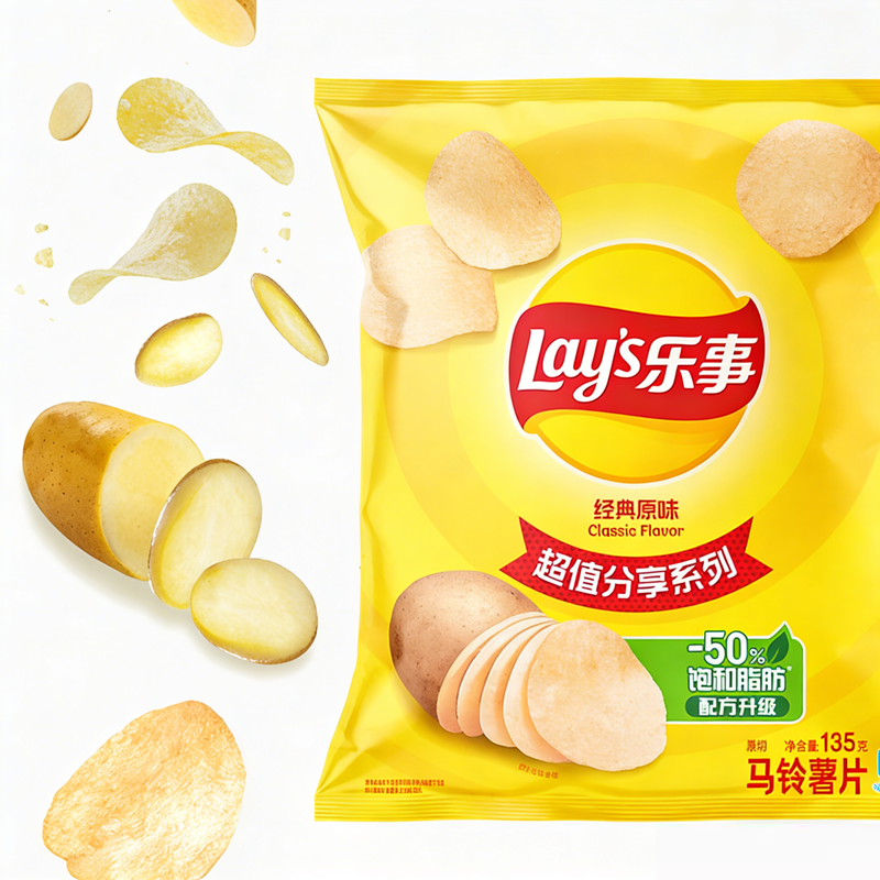 Lay's Chips de pommes de terre saveur originale - 135 g