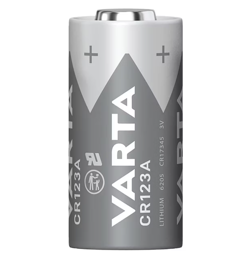 VARTA PILE LITHIUM CR123 x 2