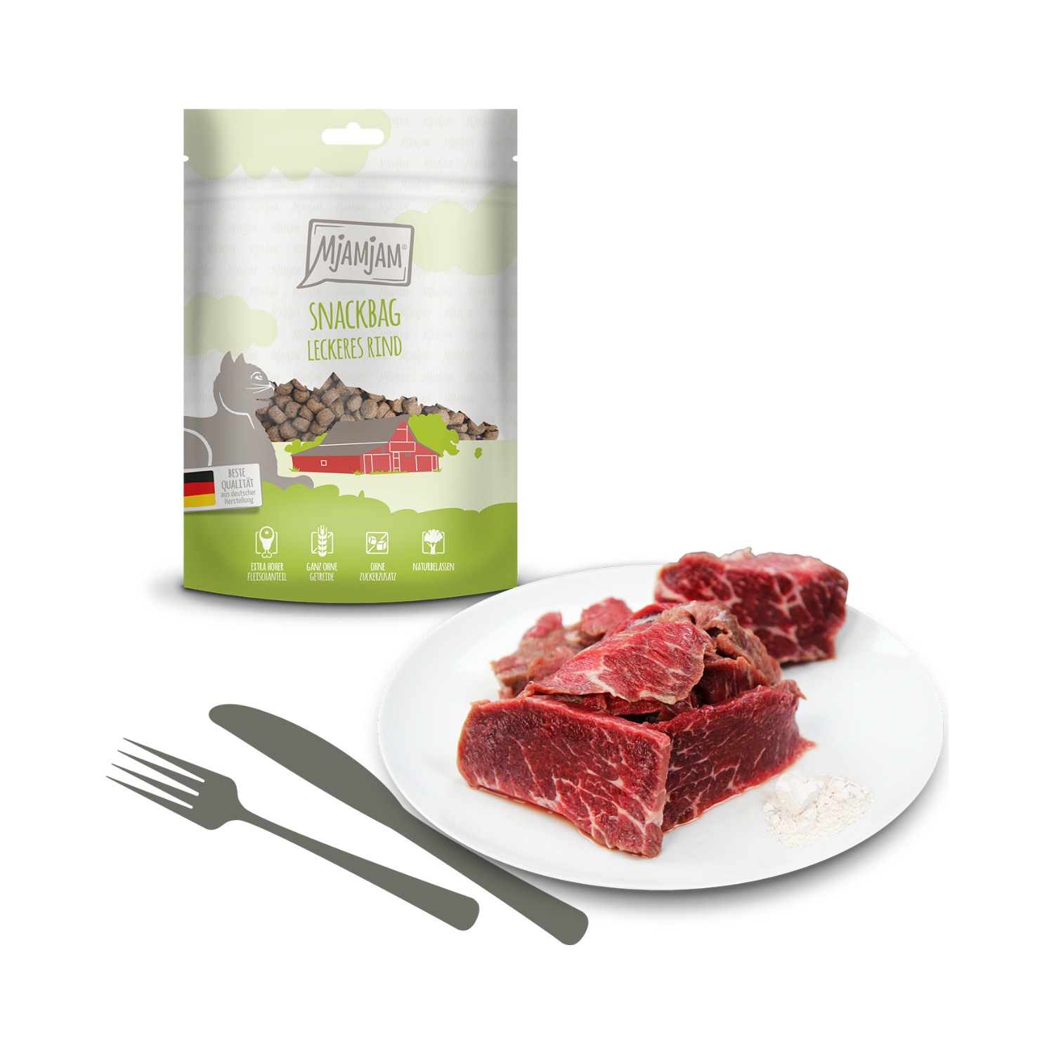 MjAMjAM Friandises pour chat 125 g