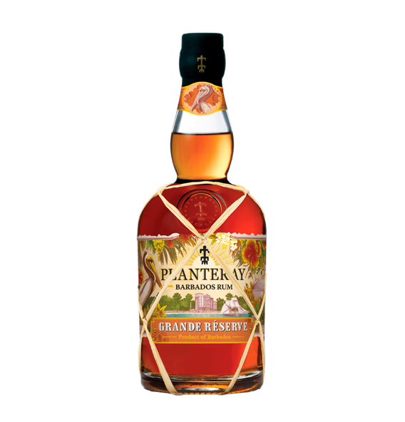 PLANTERAY RUM - (Ex Plantation) - Barbados Grande Réserve - Rhum Vieux Ambré - Origine : Barbade - Notes de Café & Caramel - 40% Alcool - 70 cl