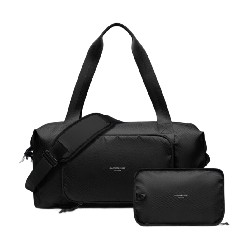 Gaston Luga Sac polochon pliable léger - Noir