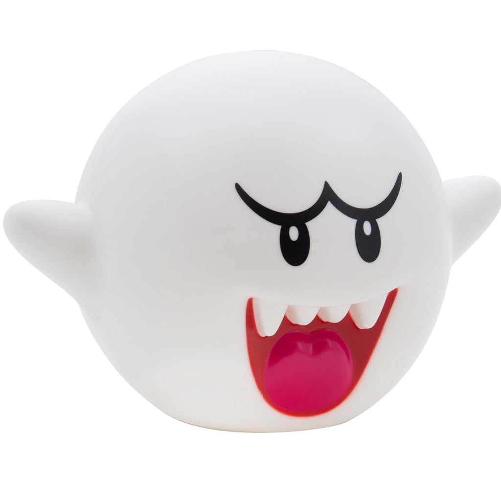 Super Mario Boo Lumière avec Son Officiel - sous Licence Officielle - 12 cm - à Piles