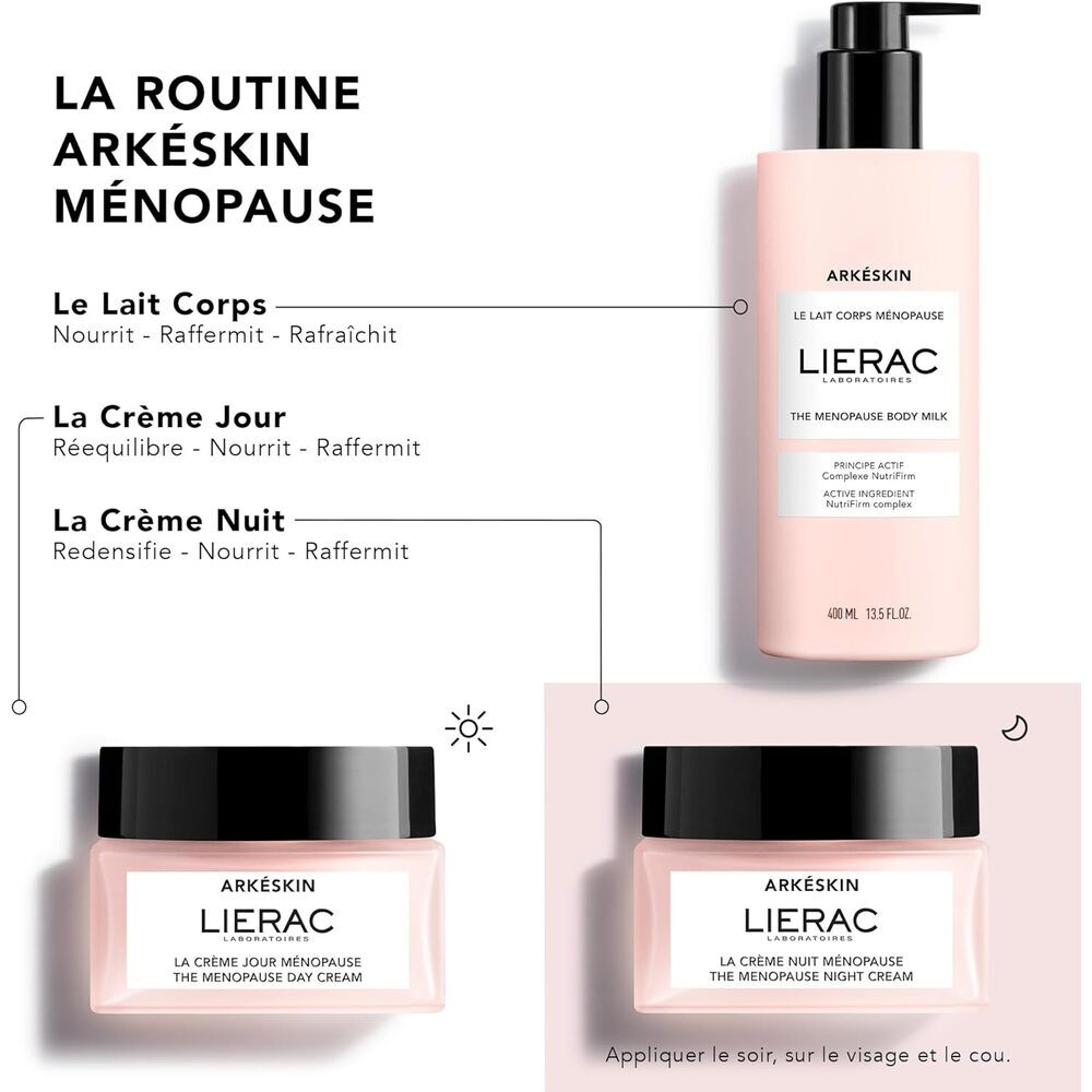 Arkeskin Recharge Crème de nuit pour la ménopause 50 ml