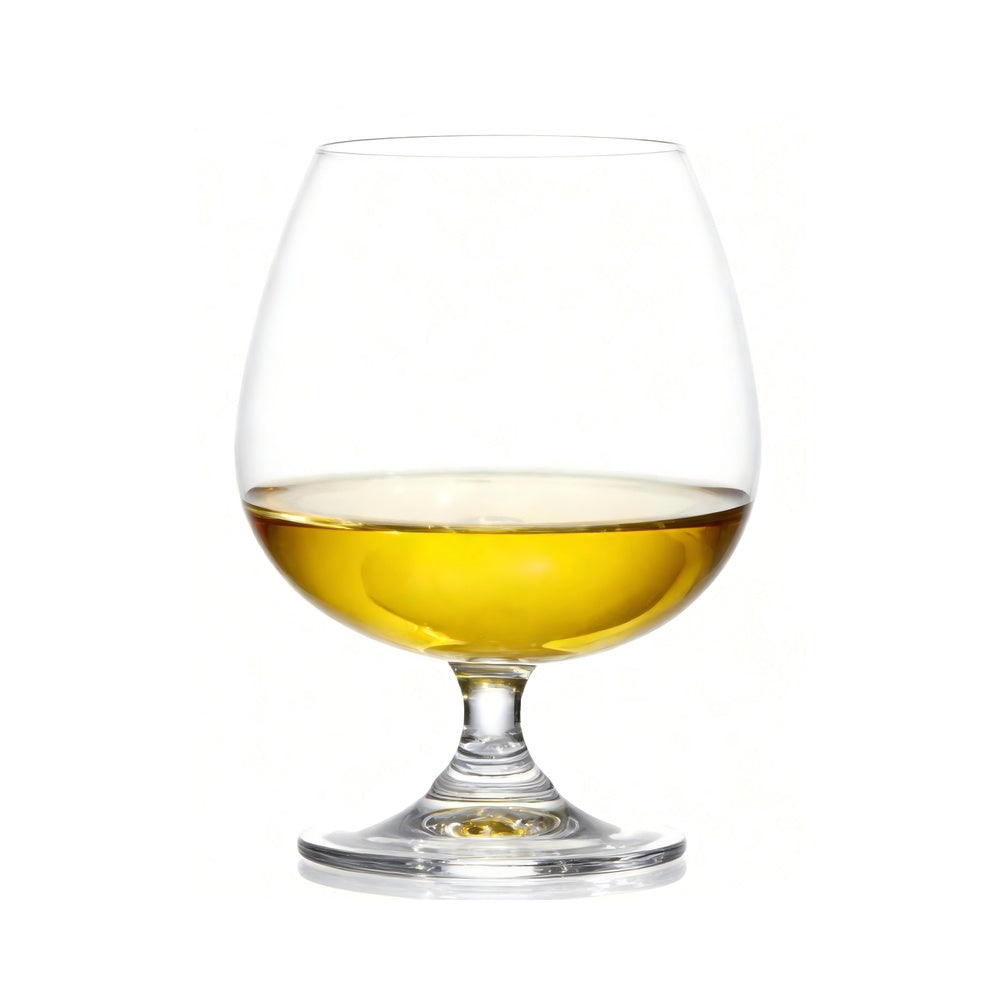 Oriental Essentials Lot de 2 verres à vin courts, bols larges, 10,9 x 10,9 x 13,8 cm, 625 ml, pour vin blanc, eau et jus