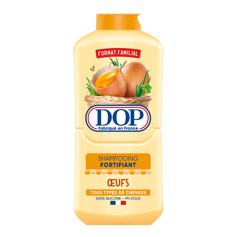 DOP Shampoing Fortifiant aux Œufs Tous Types de Cheveux 500ml