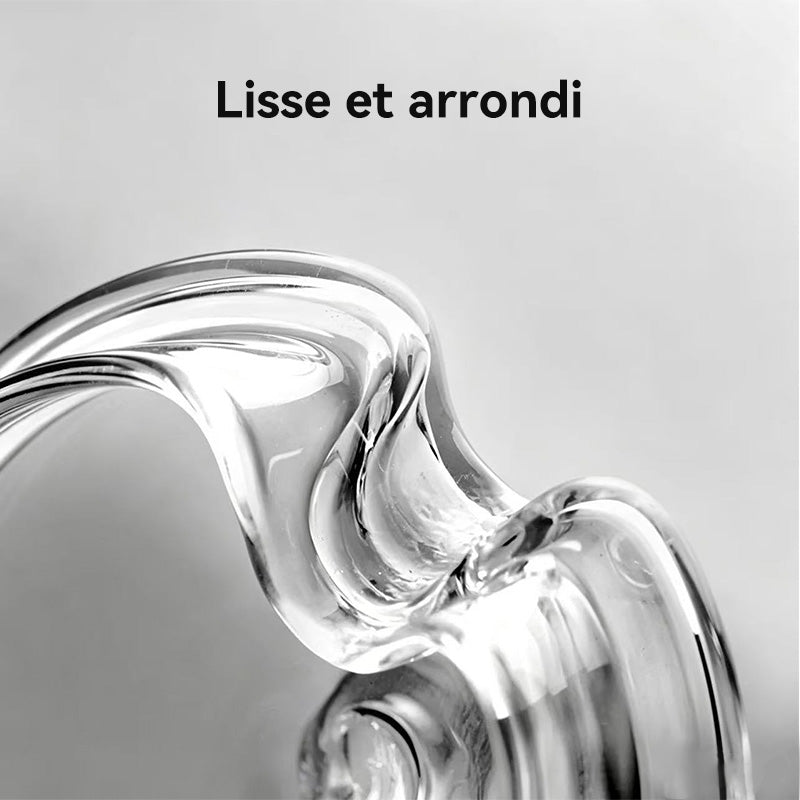 JORDAN&JUDY Bocal en verre avec couvercle et cuillère, Bocal de conservation des aliments, 350 ml