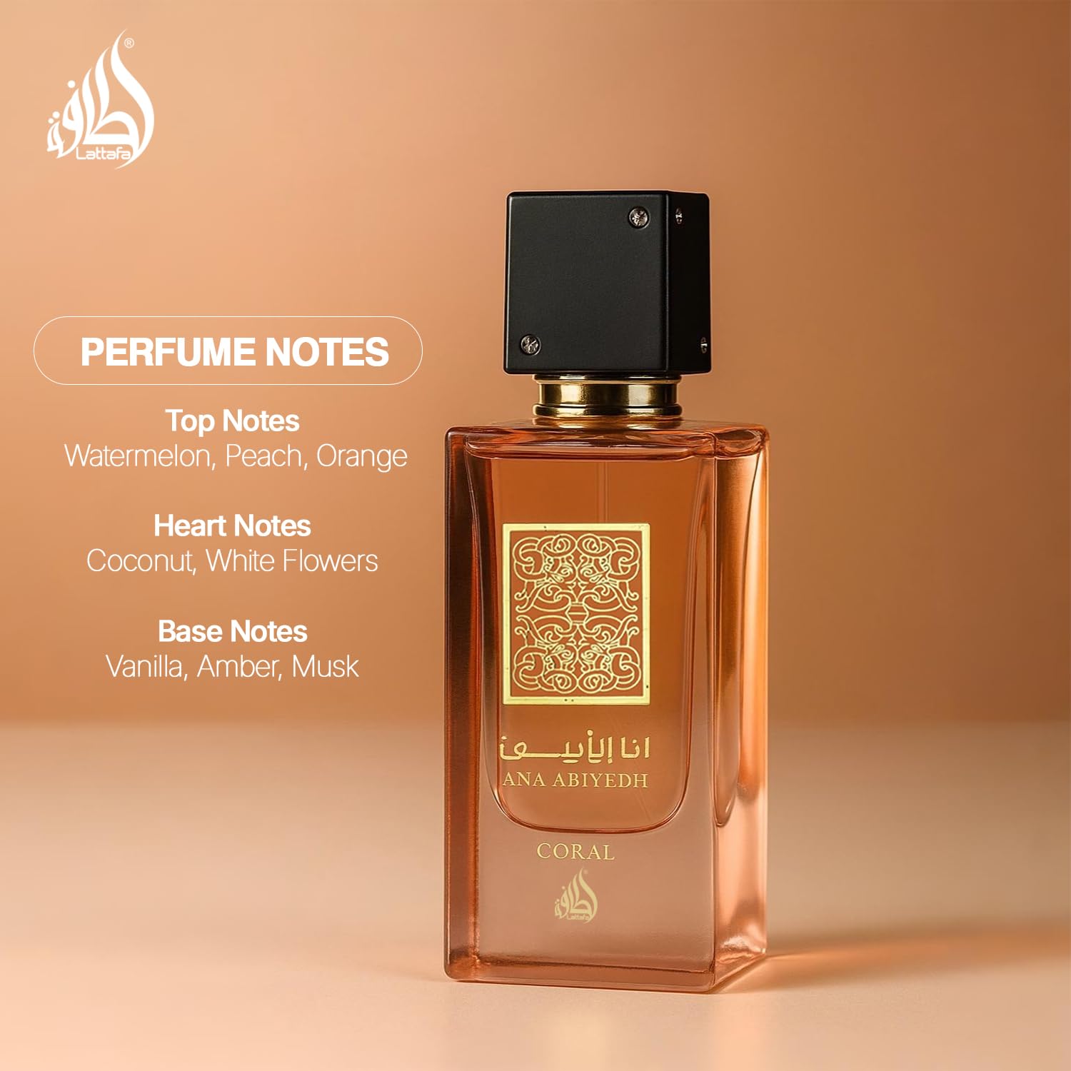 Lattafa Ana Abiyedh Coral Eau de parfum - 60 ml
