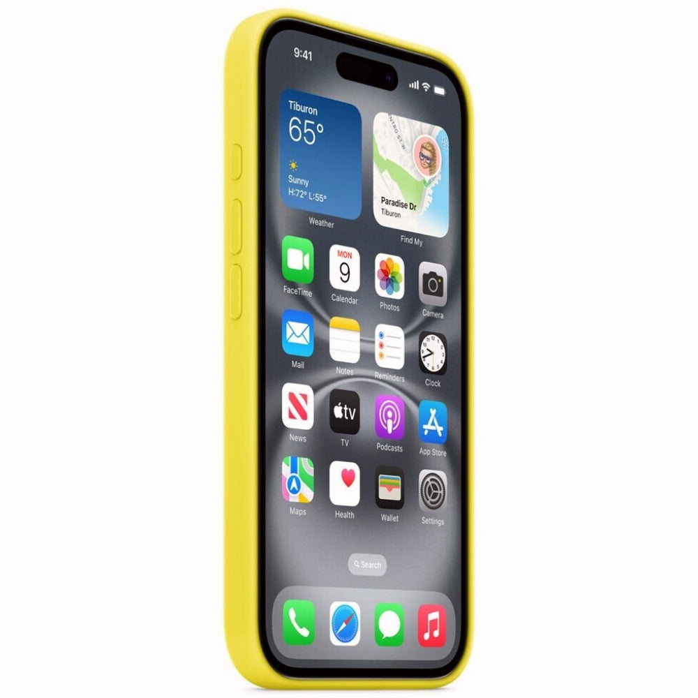 Apple Coque en silicone avec MagSafe pour iPhone 16 Plus - Carambole