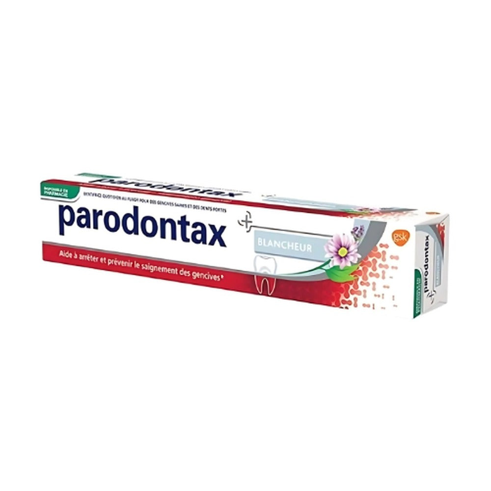 parodontax Dentifrice blanchissant pour gencives saines - 75 ml - Lot de 3 (3 x 75 ml = 3 tubes)
