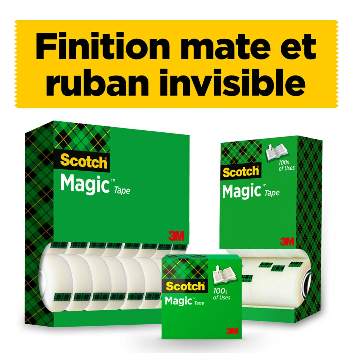 Ruban adhésif Scotch, pack économique, 33 m x 19 mm, 24 rouleaux/lot