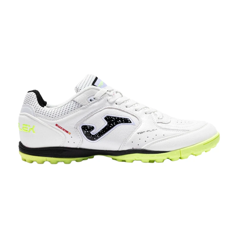 JOMA Chaussures de futsal Top Flex Turf Blanc/Vert 44