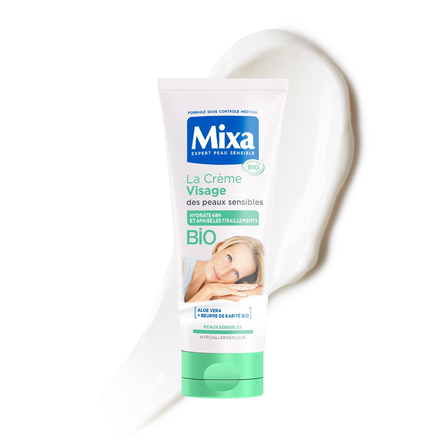 Mixa Bio Crème Visage Hydratante Protectrice 50 ml
