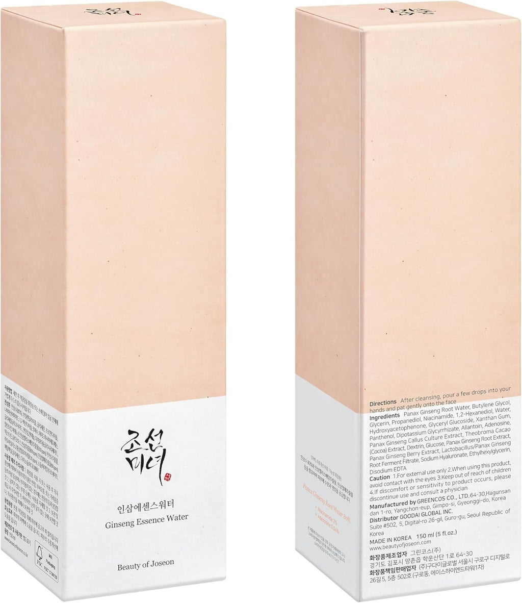 Beauty Of Joseon Ginseng Essence Water Essence hydratante au ginseng - 150 ml