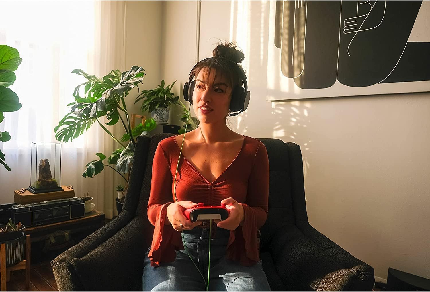 Xbox Casque Gaming filaire pour Xbox Series/PC - Noir