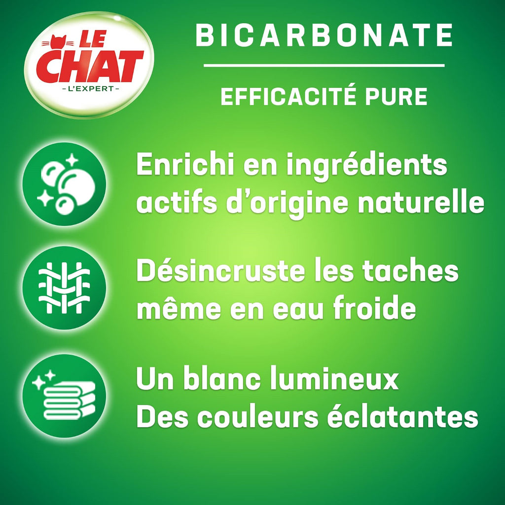 LE CHAT Expert Lessive en poudre 40 lavages