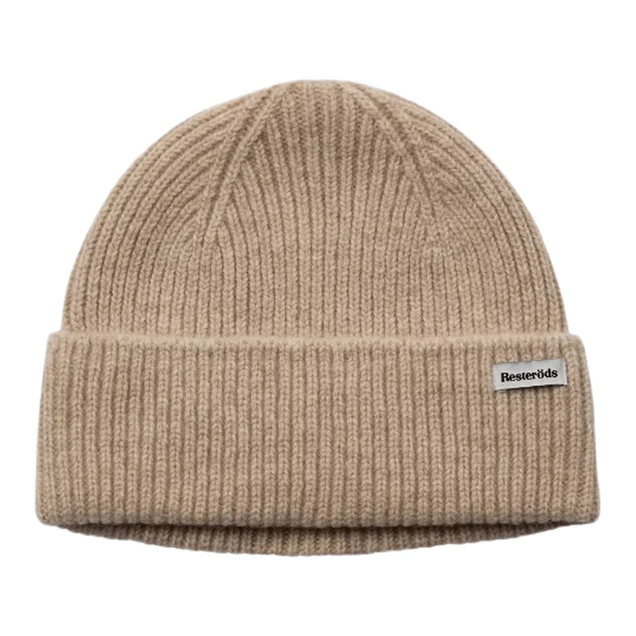 Resteröds Bonnet d'hiver en laine isolante, ajustement classique, beige