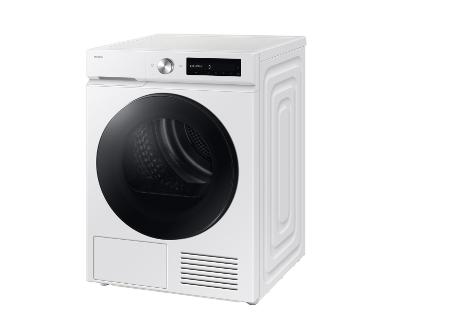 Samsung DV90DB7845GBU3 Sèche-linge à chargement frontal - Pose libre - Capacité 9 kg - Pompe à chaleur - Blanc - Classe A