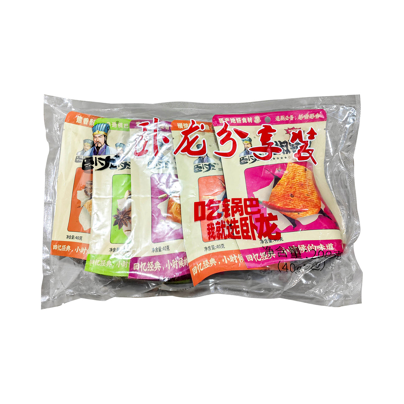 Wo Long Pack de partage 200 g (40 g × 5)
