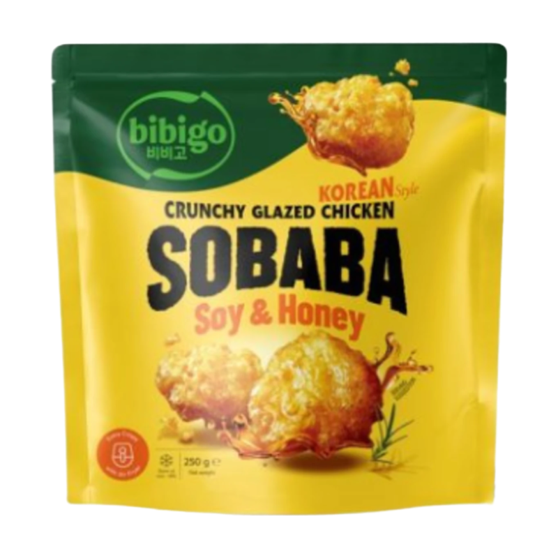 bibigo Poulet frit Sobaba (soja et miel) 250 g