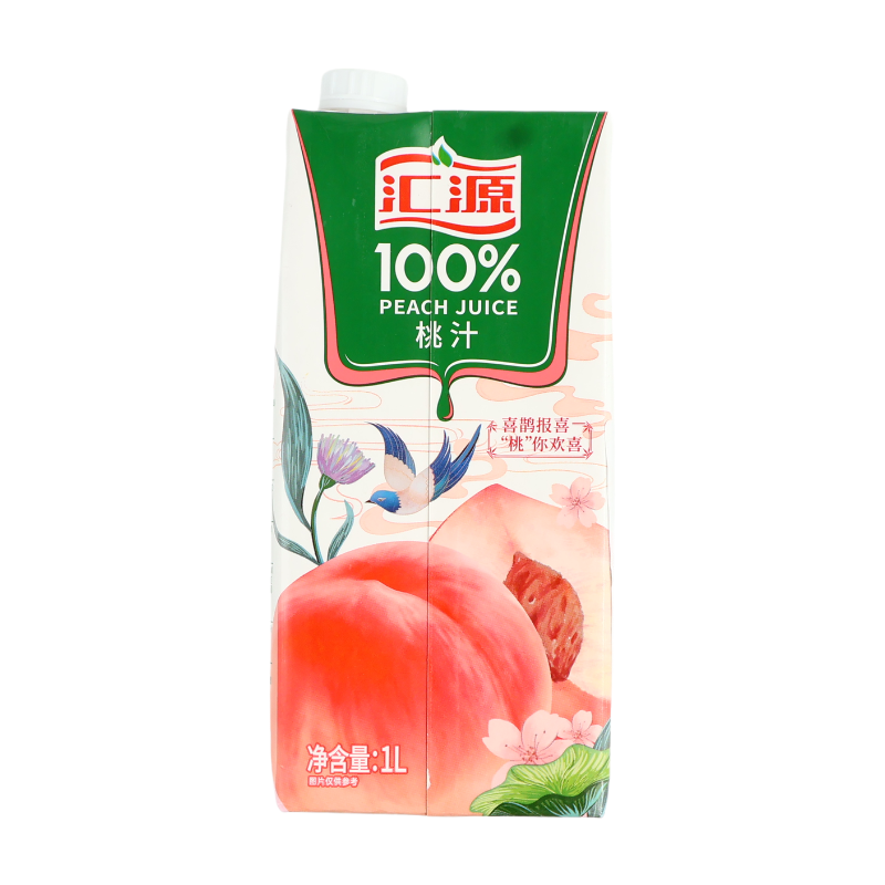 Jus de pêche Huiyuan 1L