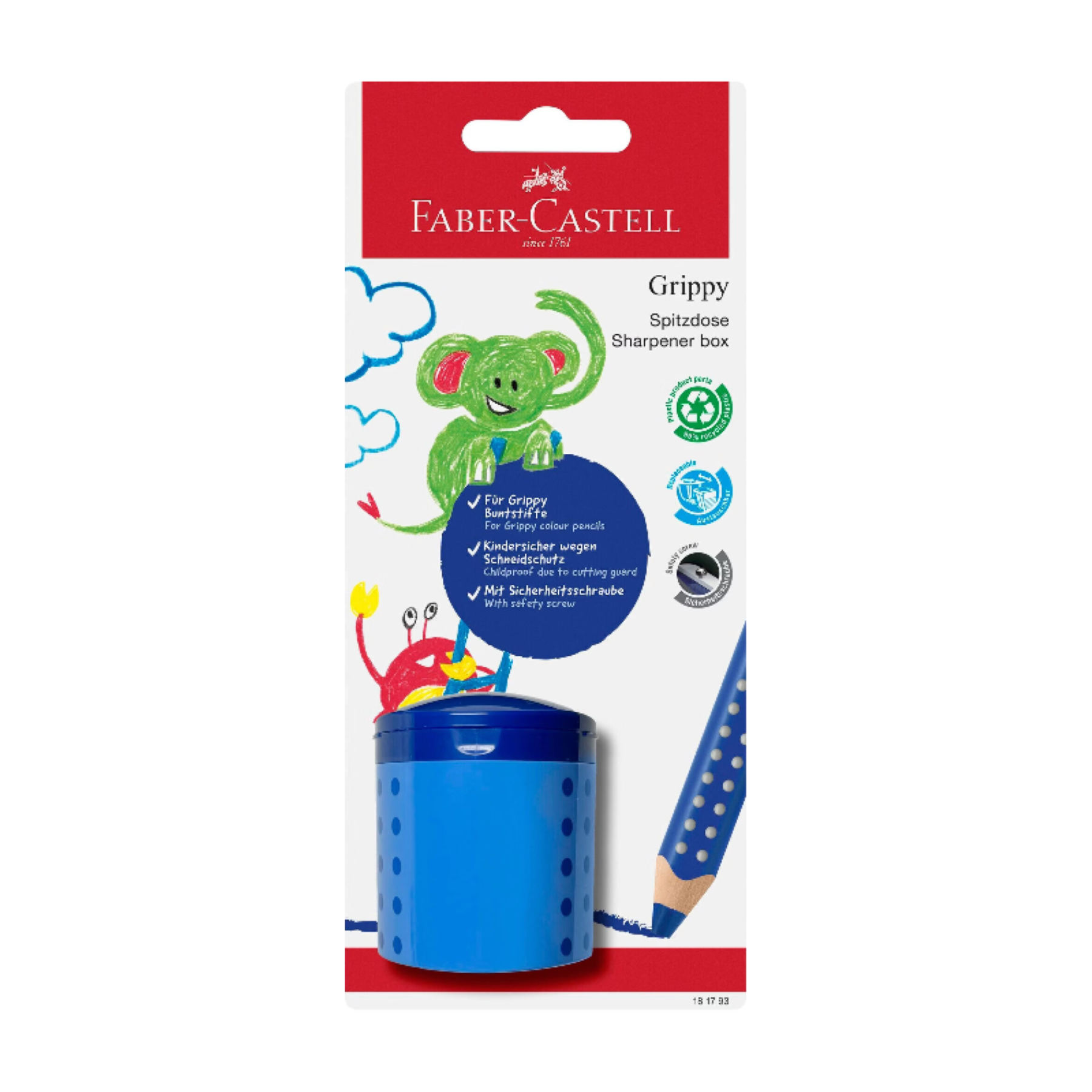 Faber-Castell Grippy BC Boîte de taille-crayons