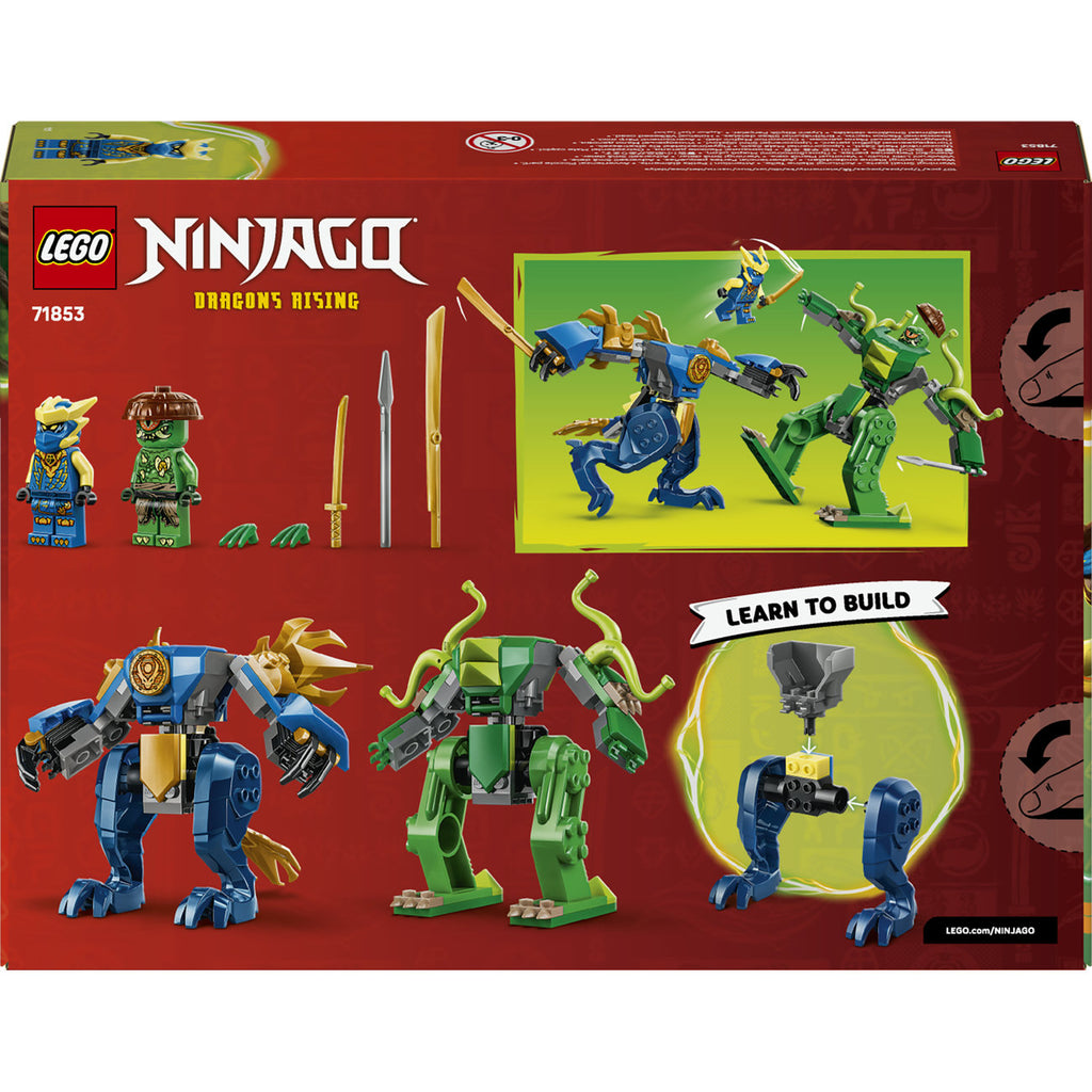 LEGO Ninjago 71853 Pack de Combat Méca Dragon de Jay 435 Pièces