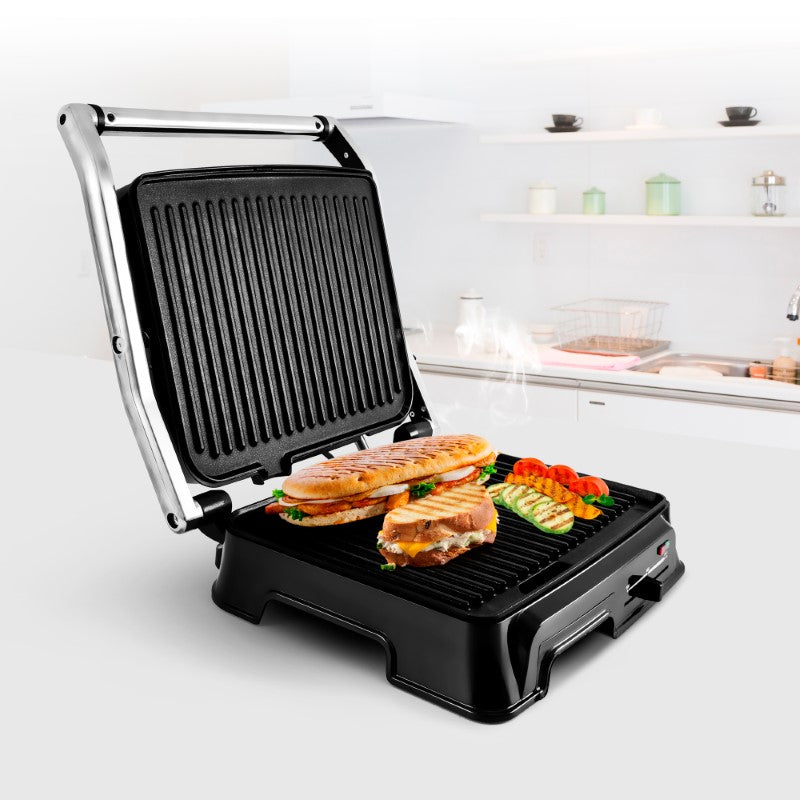 Harper Grille Viande avec Thermostat Réglable Xgrill r Noir