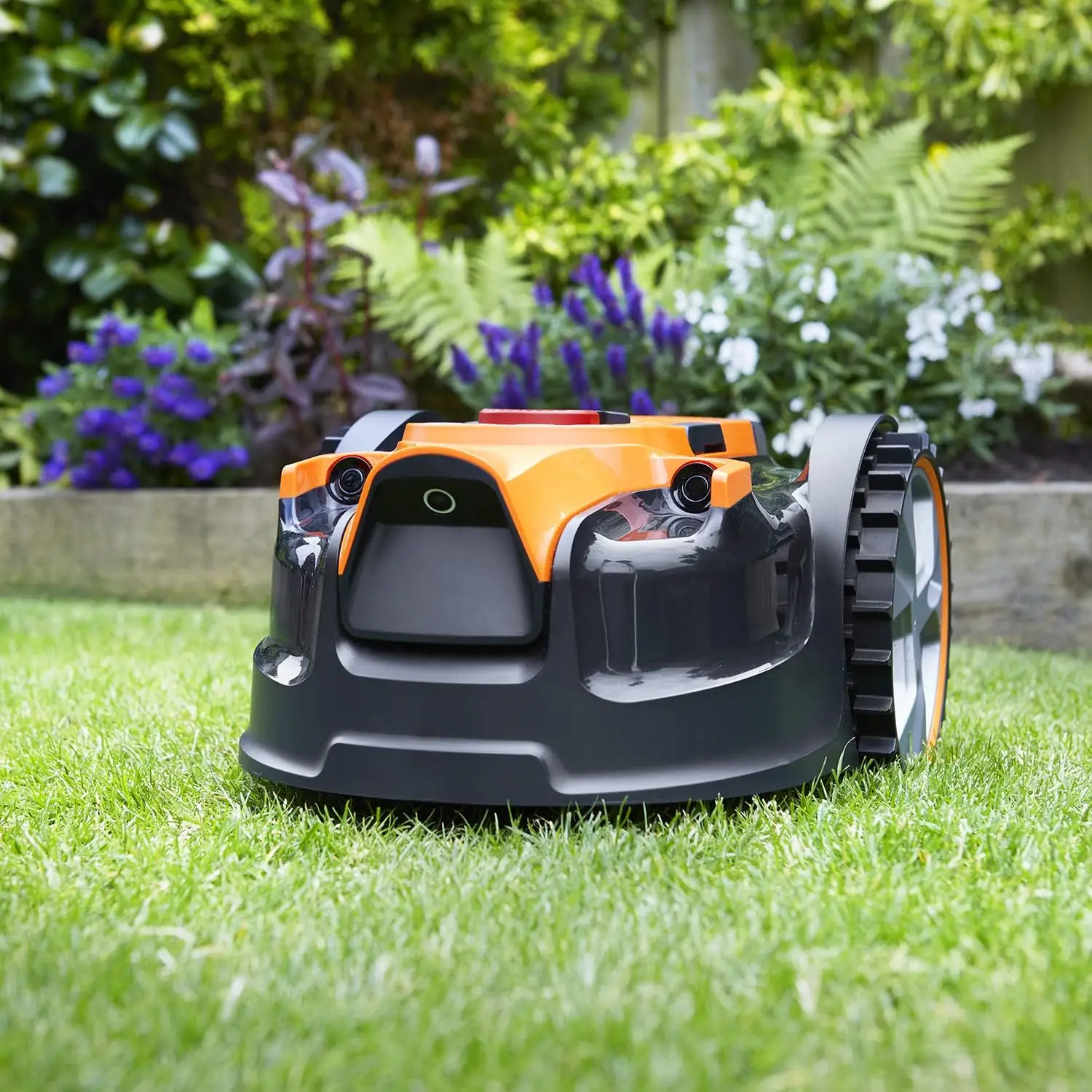 LawnMaster VBRM16-03 OcuMow Robot tondeuse sans fil jusqu'à 150 m² sans câble évitement d'obstacles