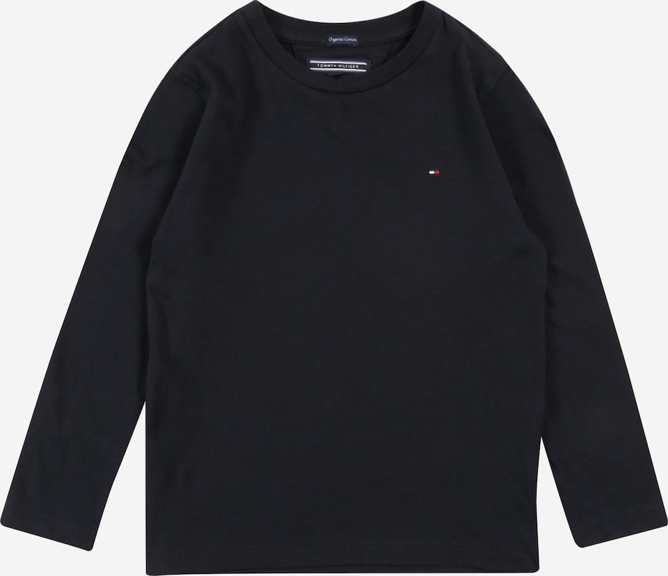 Tommy Hilfiger T-shirt basique manches longues bleu marine 5