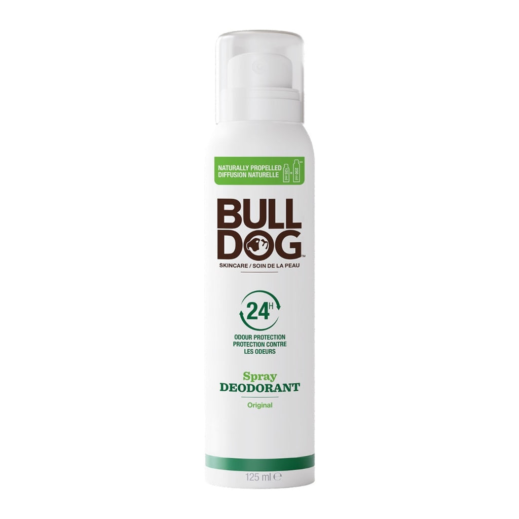 BULLDOG SKINCARE Original - Déodorant Spray Naturel Parfum Agrumes - 125ml