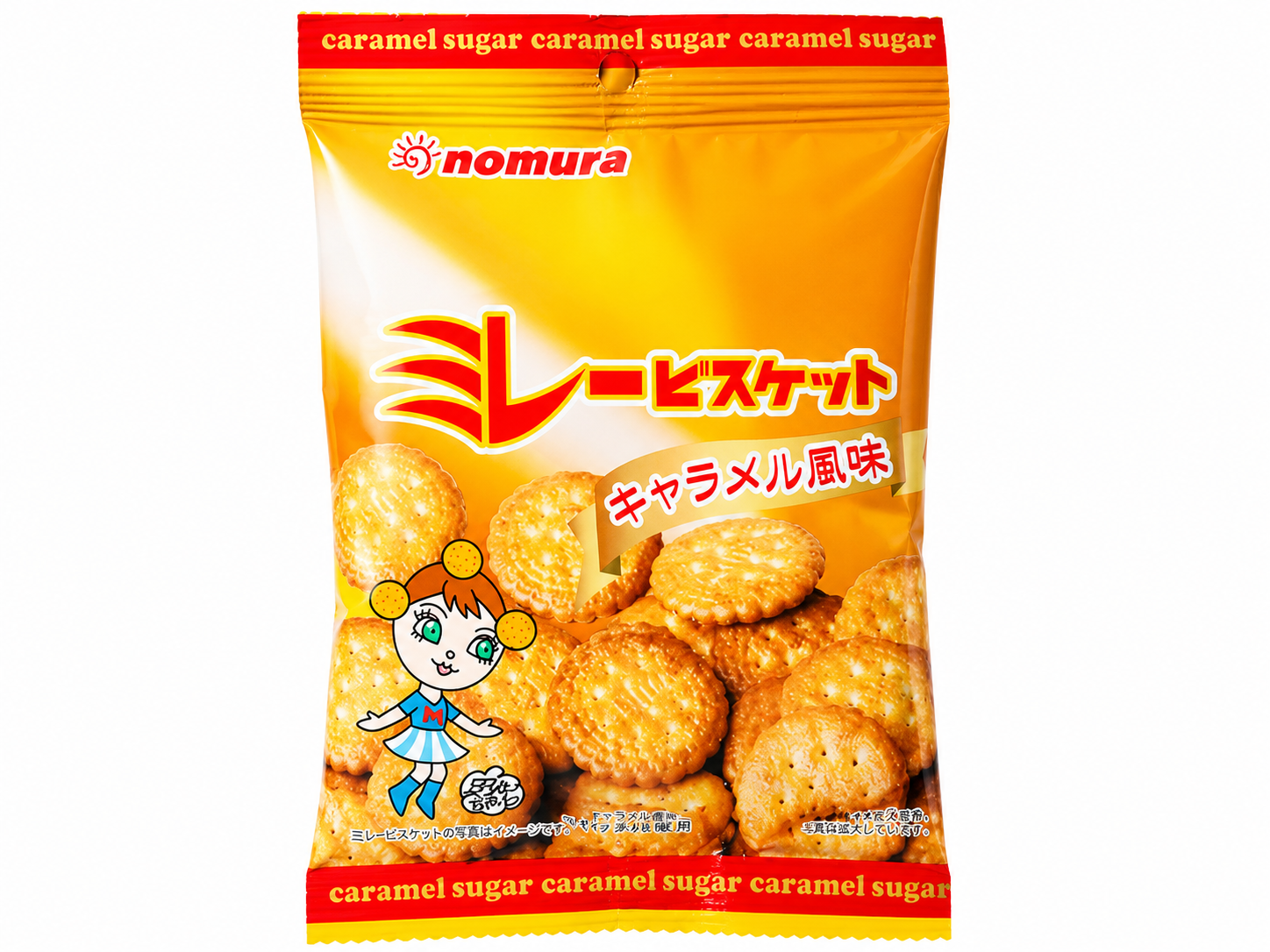 Nomura Mille Biscuit saveur caramel 70 g