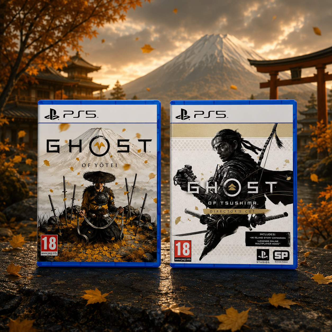 Ghost of Yōtei + Ghost of Tsushima - PS5 - French Version