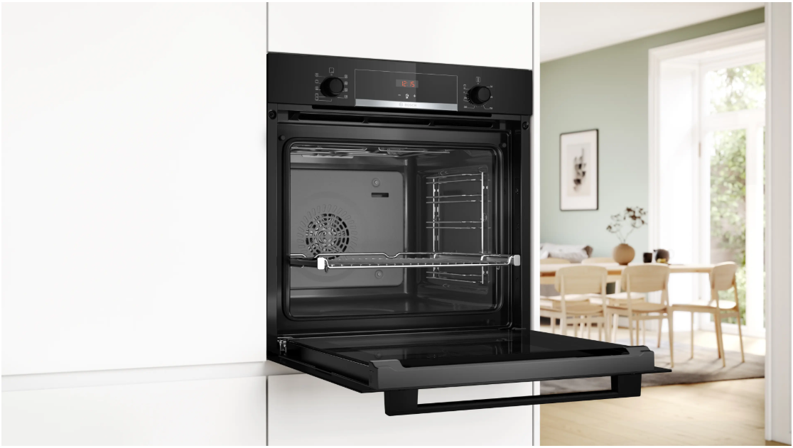 Bosch HBA534EB3 Four encastrable électrique à chaleur tournante Classe A+ noir - 71 L