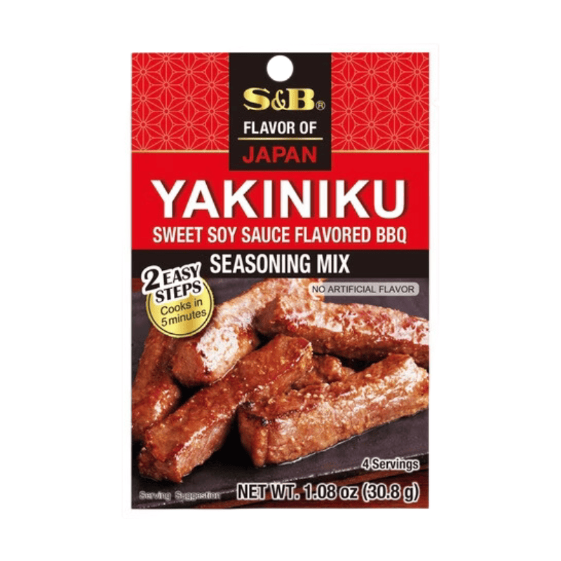S&B Mélange d’assaisonnement pour grillades japonaises 30,8 g