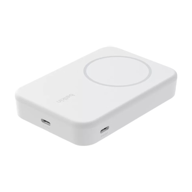 Belkin Batterie externe magnétique BoostCharge Pro, compatible Qi2, 8K, blanc