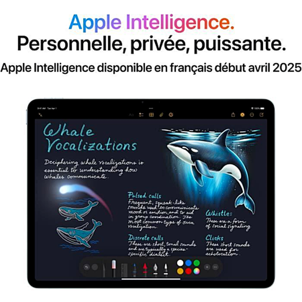 Apple iPad Air 11 pouces Wi-Fi 128 Go Violet 2025