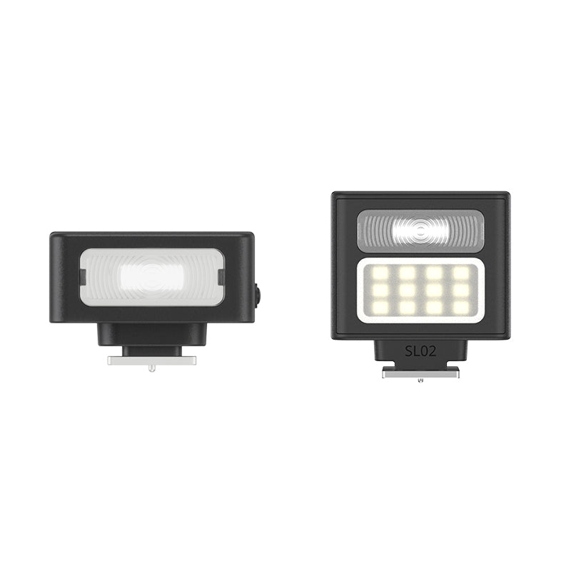 Ulanzi SL01 Mini flash pour appareil photo, Flash cobra GN8 6500 K pour appareils photo, 4 niveaux de puissance (1/8~1/1), Griffe flash à contact unique pour appareils Nikon, Sony et Fujifilm